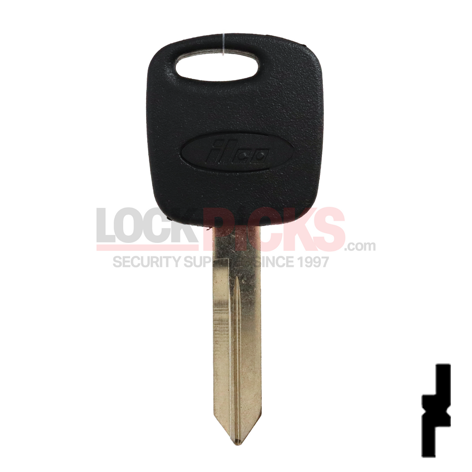 Ford (H72PT, 598333) Transponder Key -by Ilco