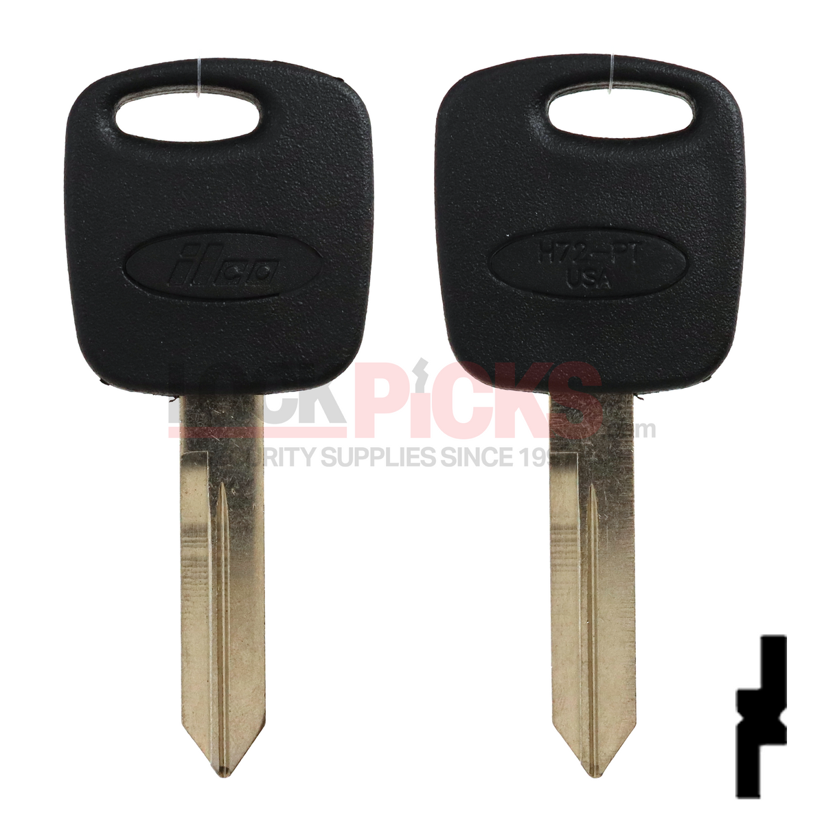 FORD RW Transponder Key (H72PT, 598333) ILCO – Lockpicks.com