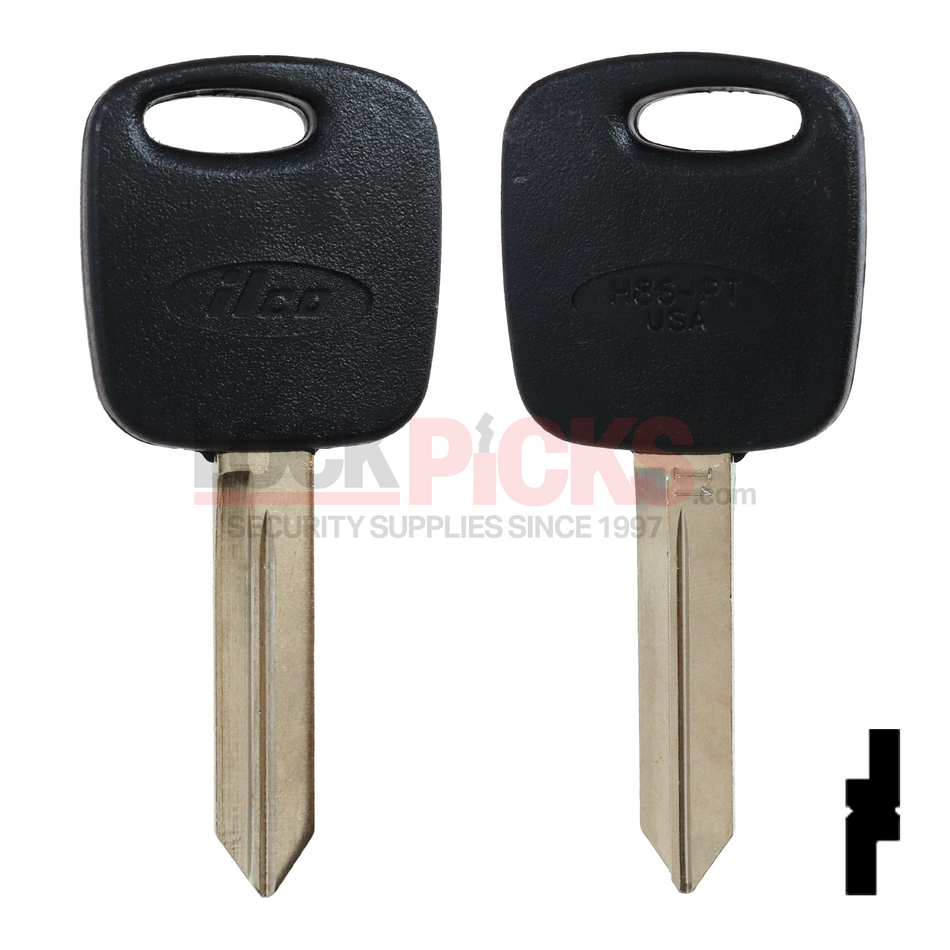 Ford (H86PT, H74PT) Transponder Key -by Ilco