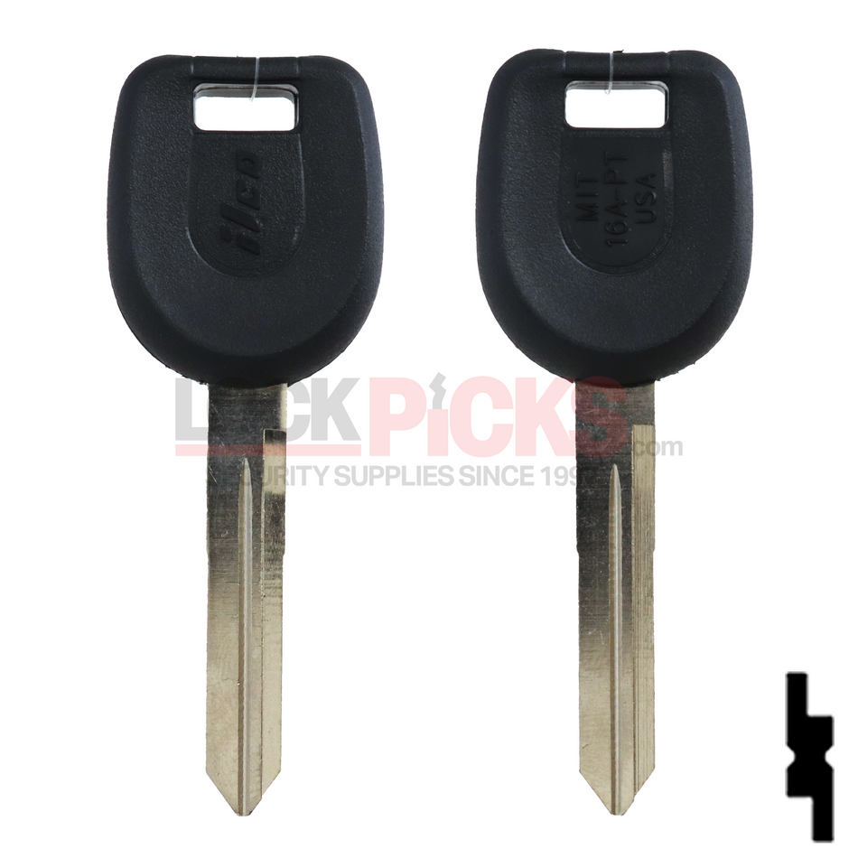 Mitsubishi Transponder Key (MIT16APT) ILCO