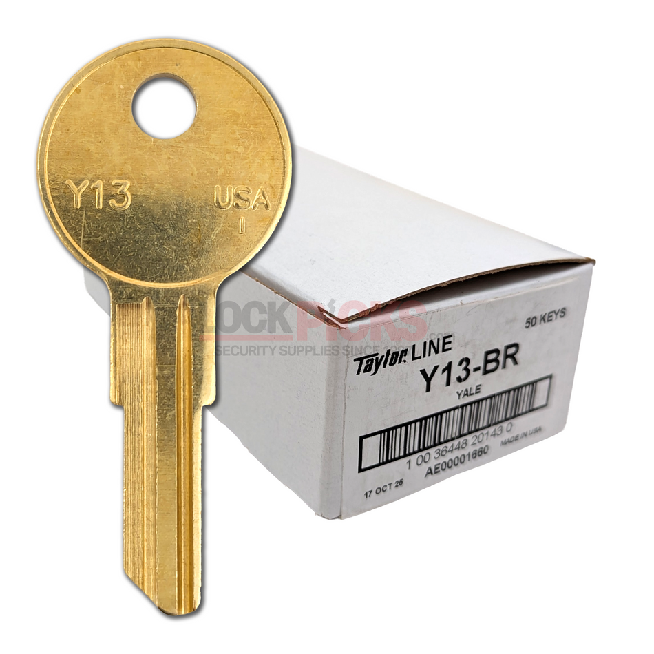 Yale (Y13-BR) 50PK - by Taylor