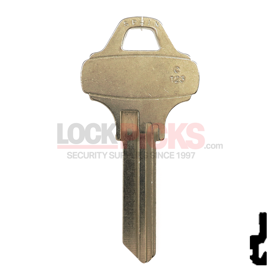 SCHLAGE EVEREST (C123-NS)