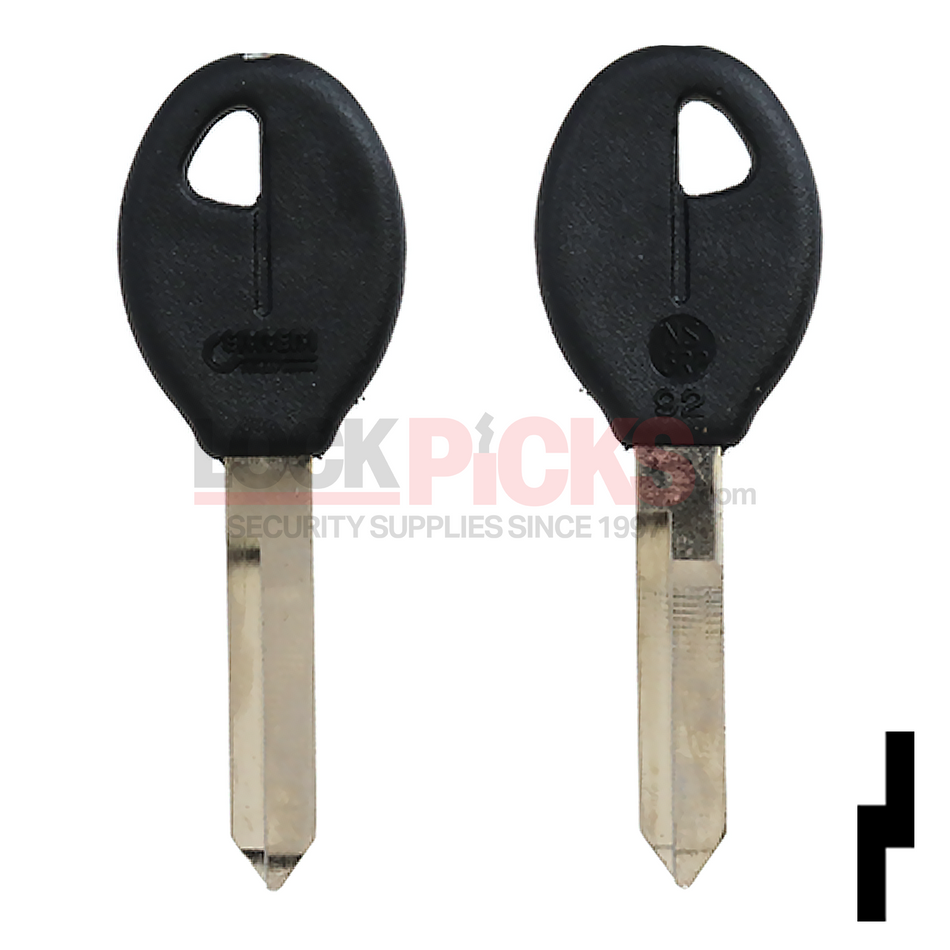 Nissan DA32P (DAT-19.P) KEY BLANK PH
