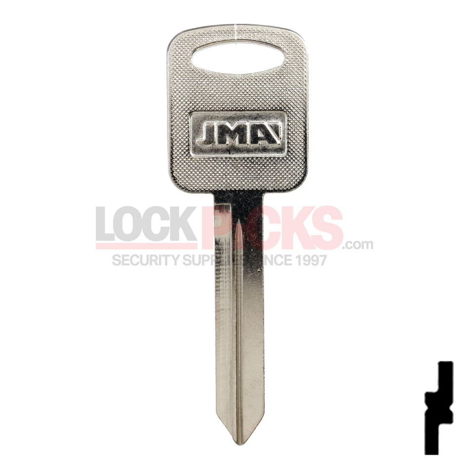 Ford Key Blank (H86-NP, FO-27D, H86-Service Key)
