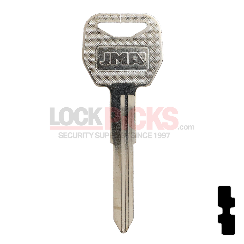 Honda Motorcycle Keyblank (HD109, HOND-33)