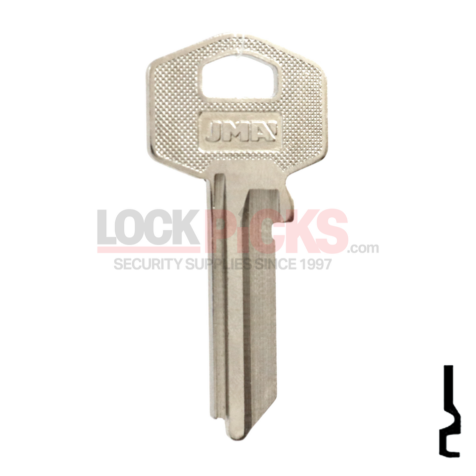 Harloc / Tesa (TE-7D, HR2)  Keyblank