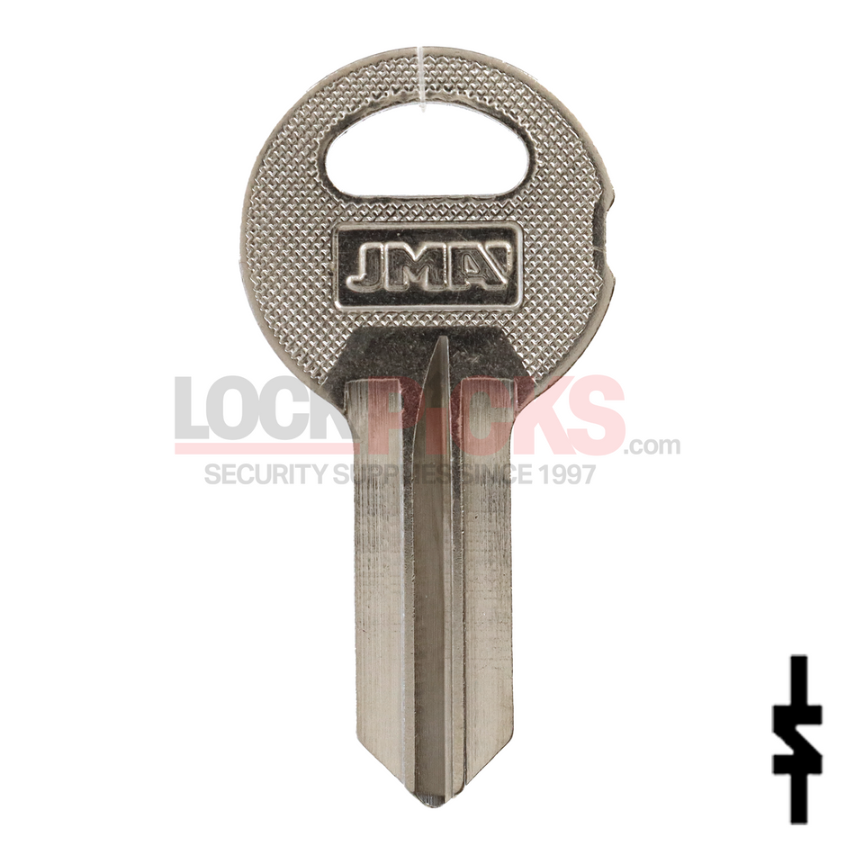 Illinois (ILL-3, S1042Z) NP Key Blank