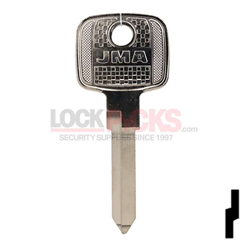 Mercedes (MB17, ME-HM) Key Blank