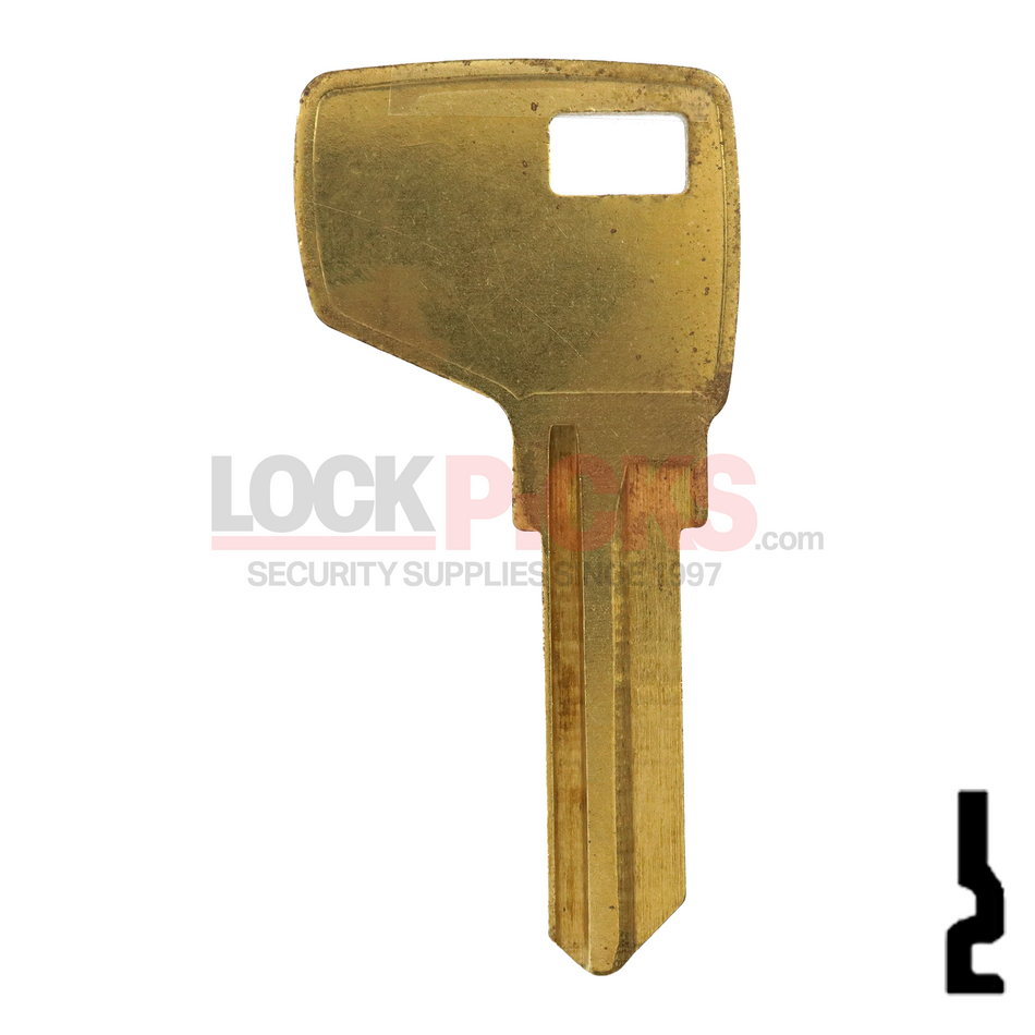 Master Lock (MD17-BR) Residential Key Blank -by JMA