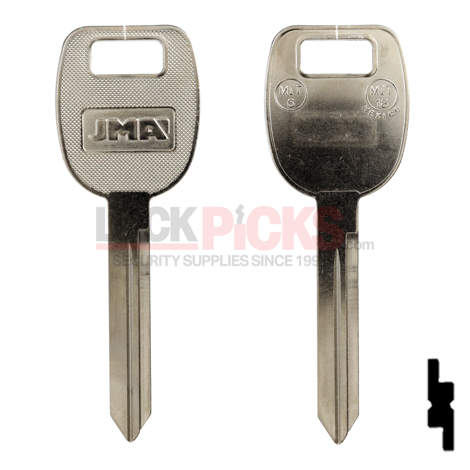 Mitsubishi (MIT6-NP, MIT-18, X263) Key Blank