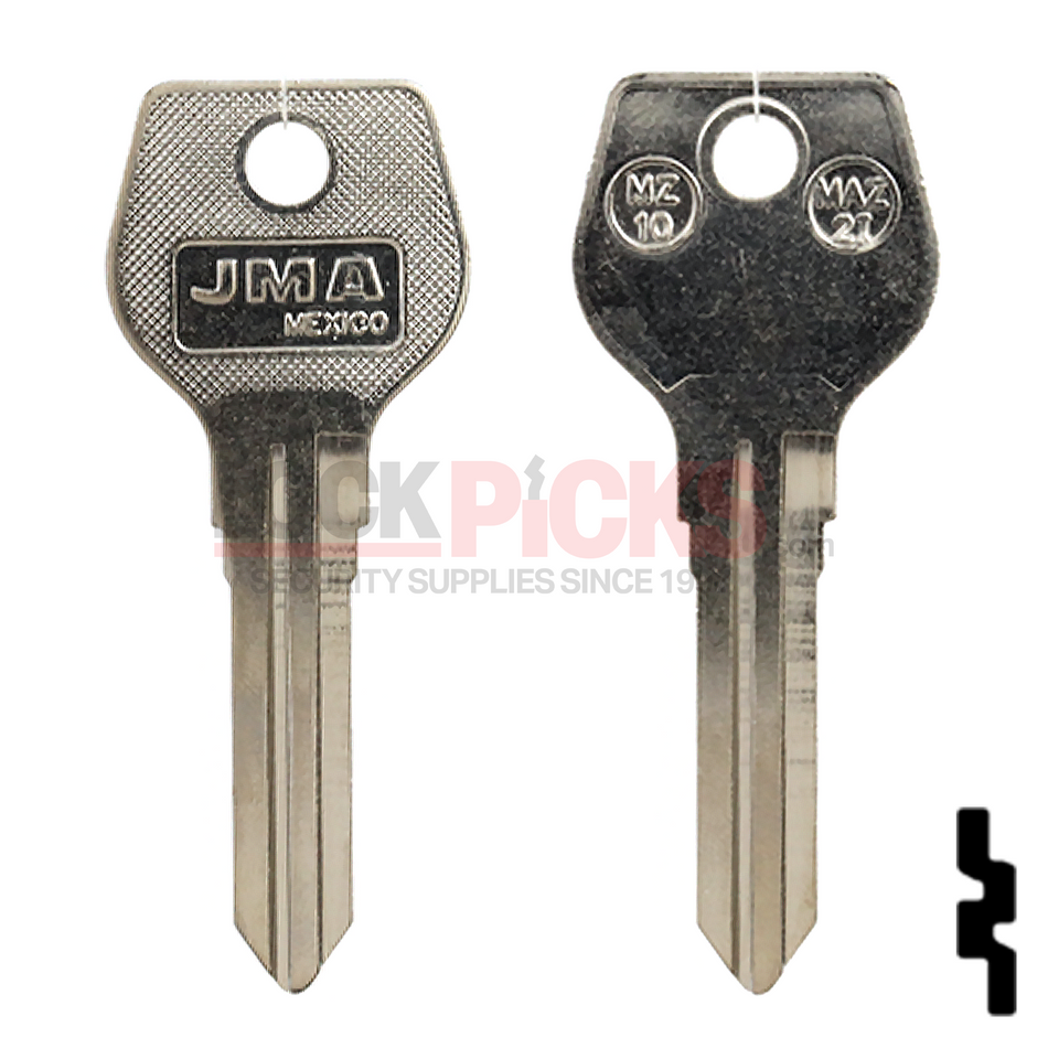 Mazda (MZ10-NP, MAZ-2I, X27) Key Blank