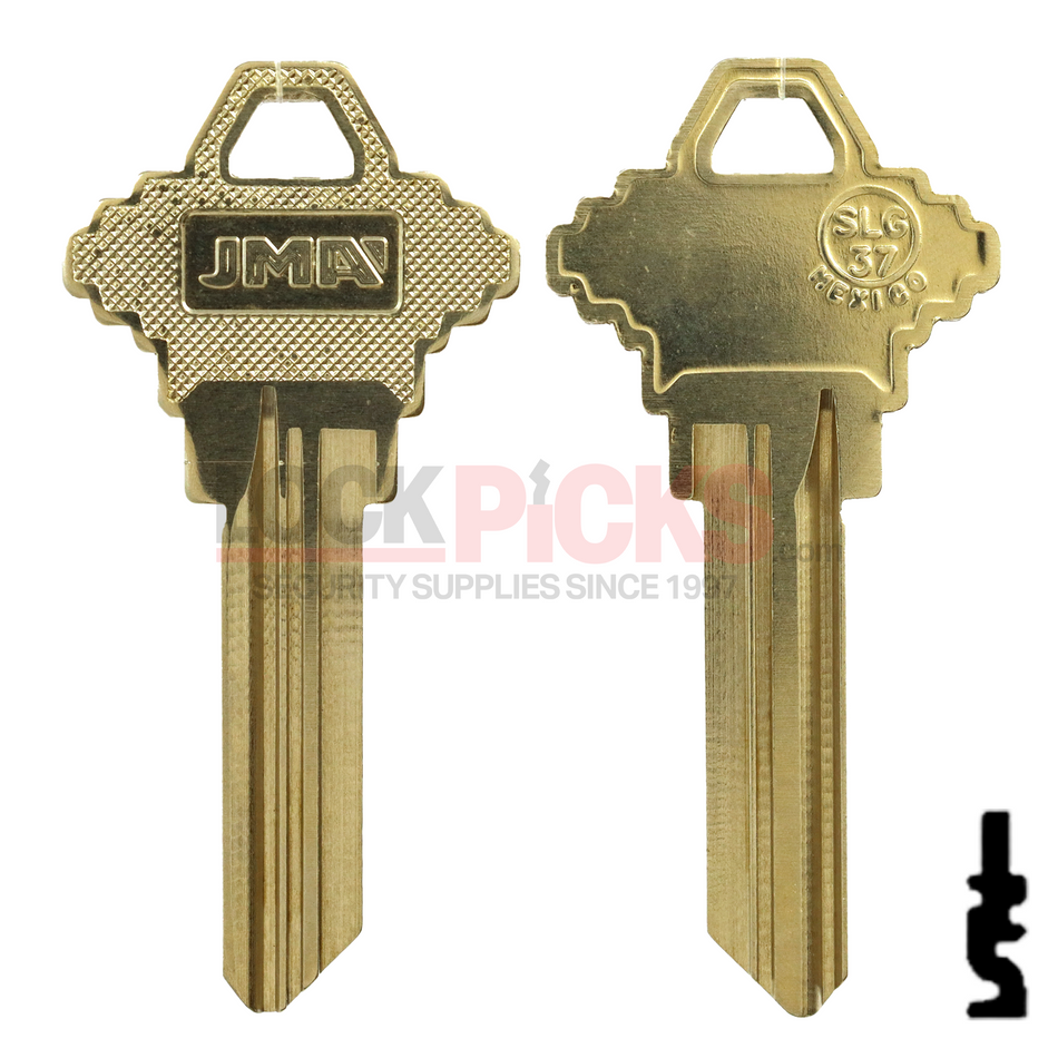 Schlage (SC1456-NS) Nickel Silver Key Blank  - by JMA