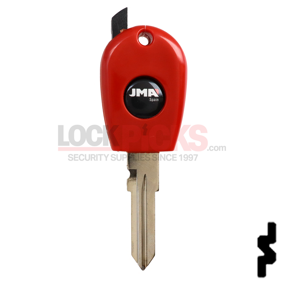 Fiat (T19F14A-SHELL) Transponder Key Shell -by JMA