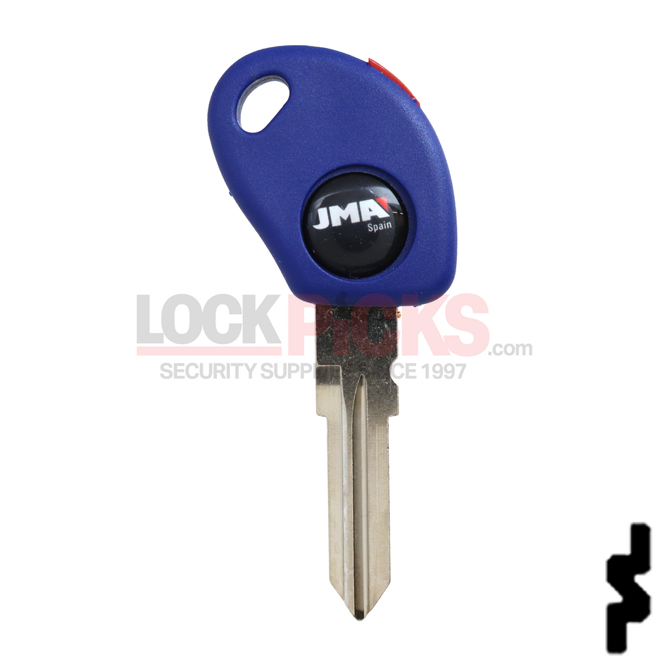 Fiat (GT15RBT5-SHELL) Transponder Key Shell -by JMA