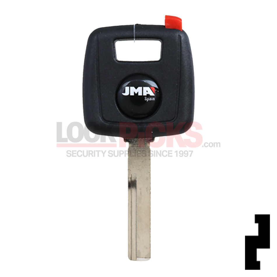 Volvo (TP00HU-DH-P2) Transponder Key Shell -by JMA