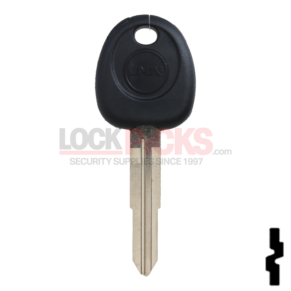 Hyundai (TP00HY-5-P1) Transponder Key Shell -by JMA
