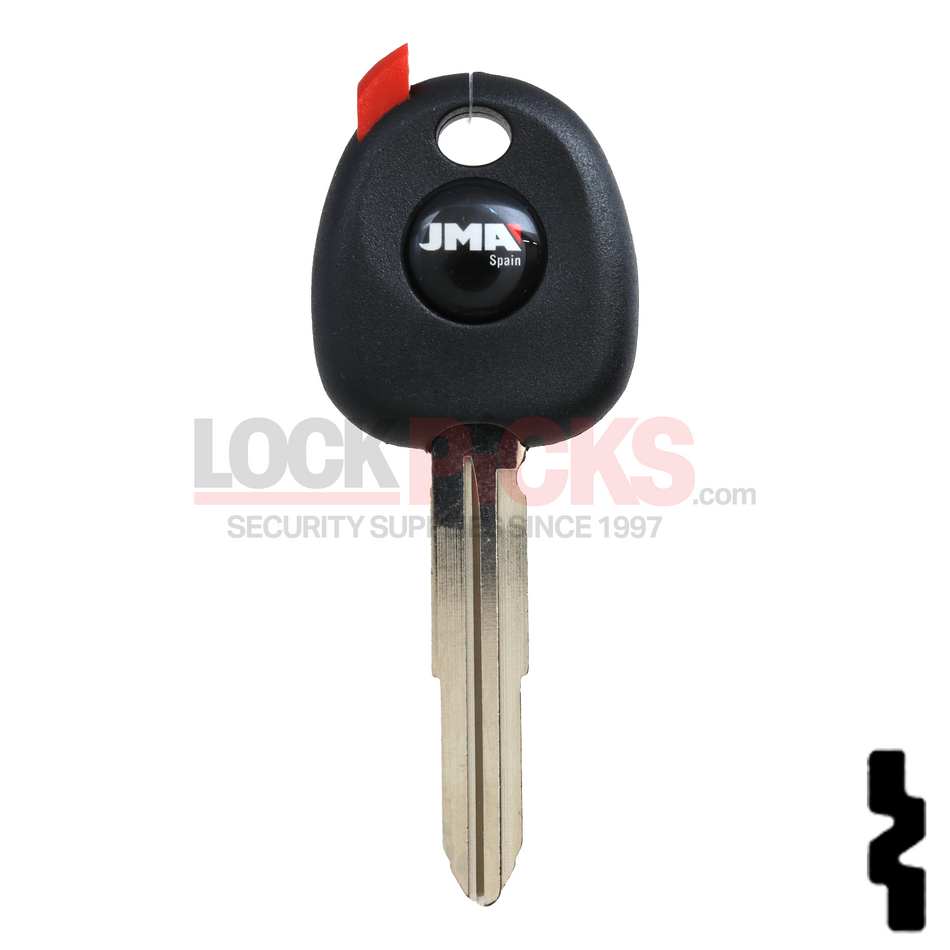 Hyundai (TP00HY-9-P1) Transponder Key Shell -by JMA