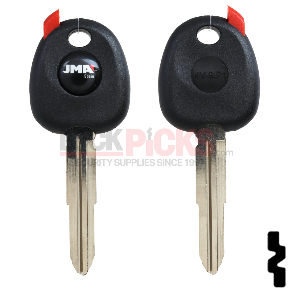 Hyundai (TP00HY-9-P1) Transponder Key Shell -by JMA