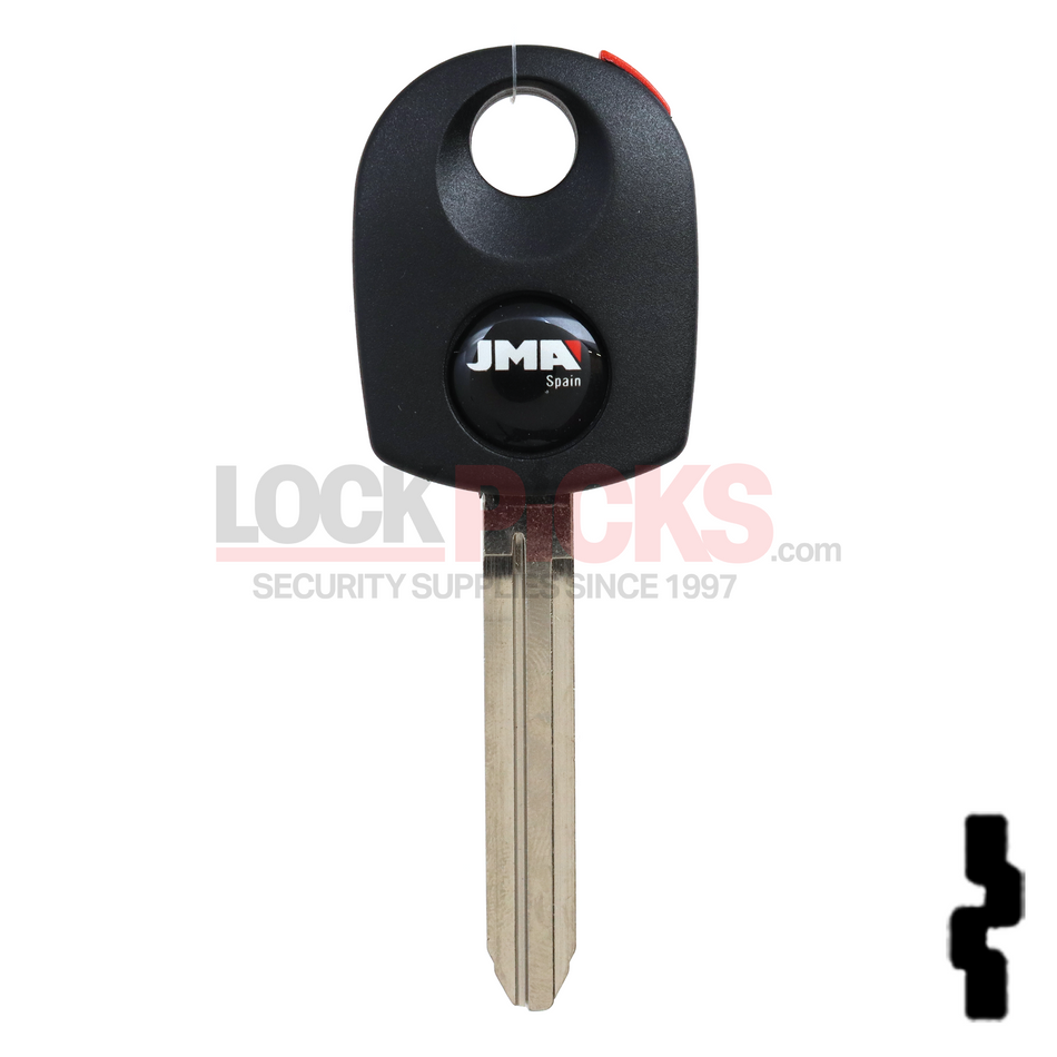 Isuzu (TP00ISU-3D-P1) Transponder Key Shell -by JMA