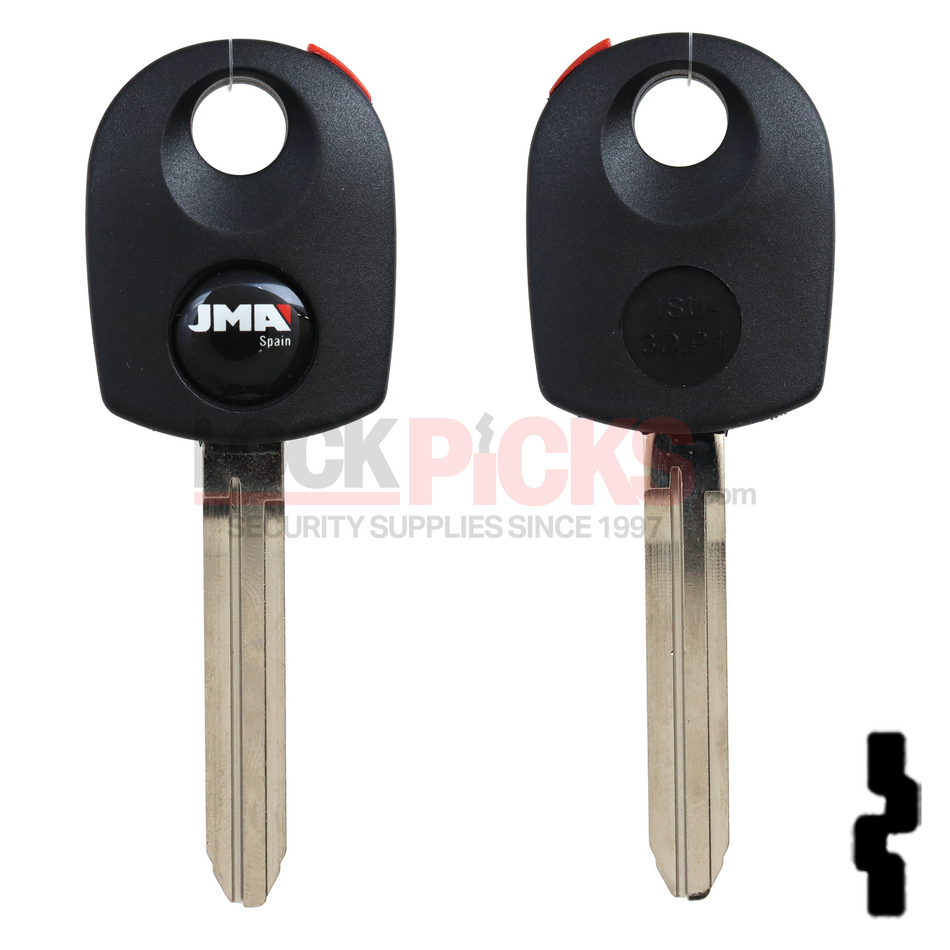 Isuzu (TP00ISU-3D-P1) Transponder Key Shell -by JMA