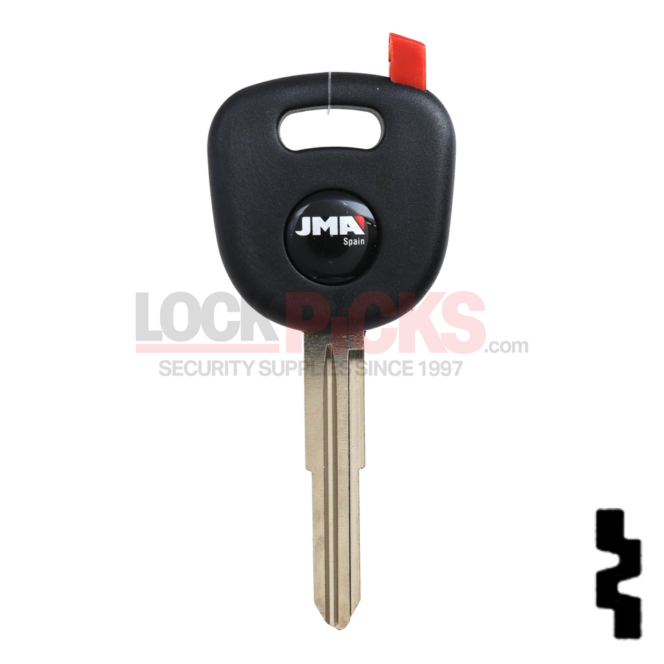 Kia (TP00KI-2-P) Transponder Key Shell -by JMA