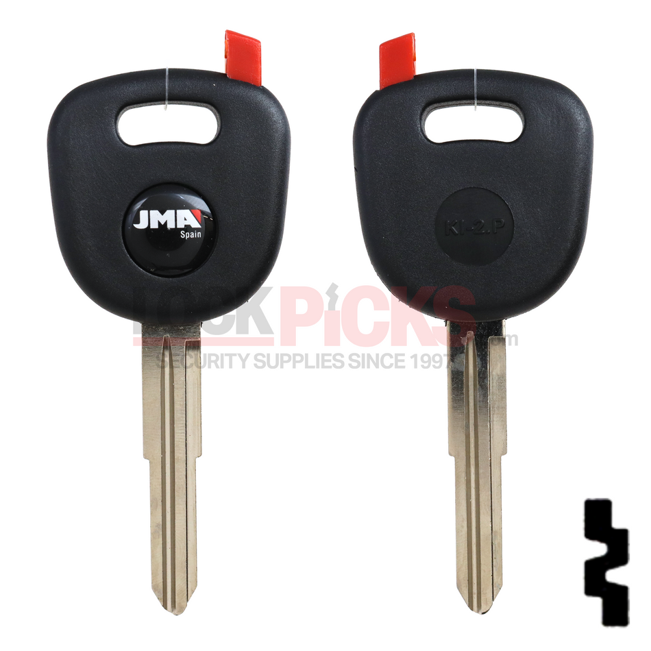 Kia (TP00KI-2-P) Transponder Key Shell -by JMA