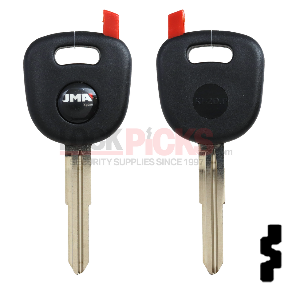 Kia (TP00KI-2D-P) Transponder Key Shell -by JMA