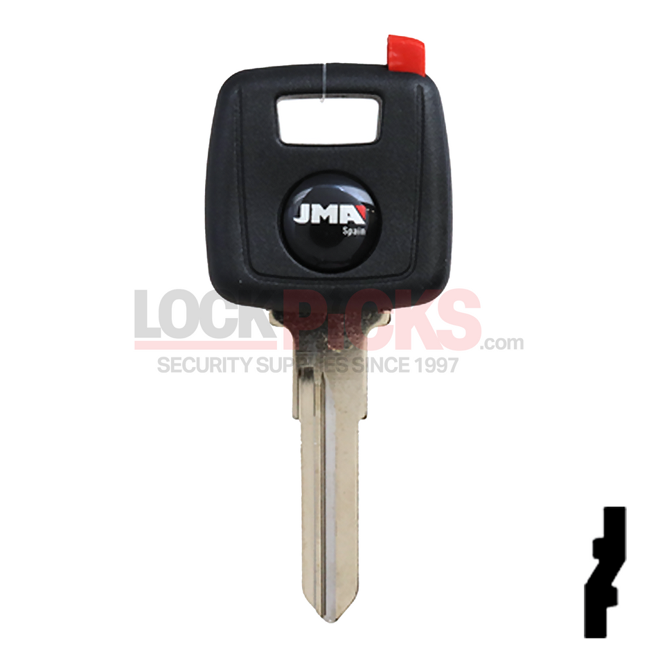 Volvo (TP00NE-18-P1) Transponder Key Shell -by JMA