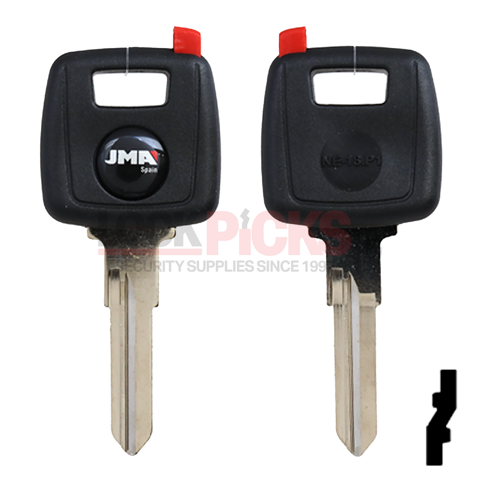 Volvo (TP00NE-18-P1) Transponder Key Shell -by JMA
