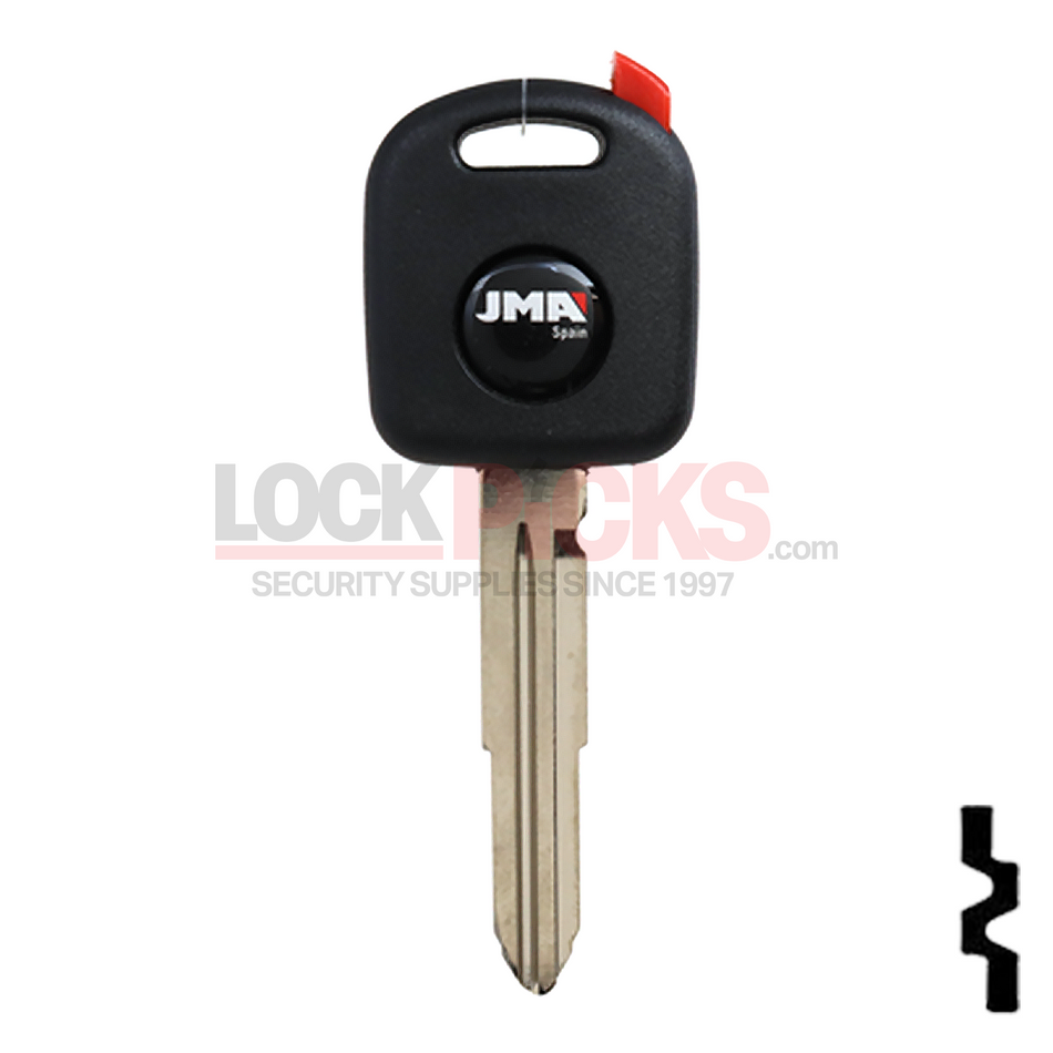 Susuki (TP00SUZU-10-P1) Transponder Key Shell -by JMA