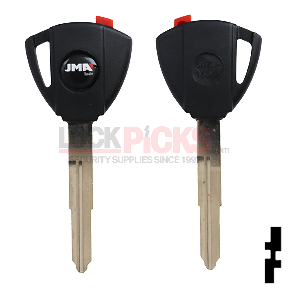 Susuki (TP00SUZU-15D-P) Transponder Key Shell -by JMA