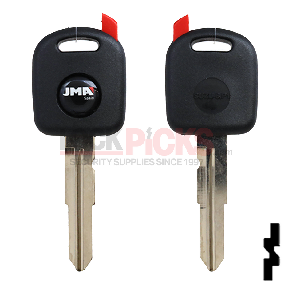 Susuki (TP00SUZU-8-P1) Transponder Key Shell -by JMA