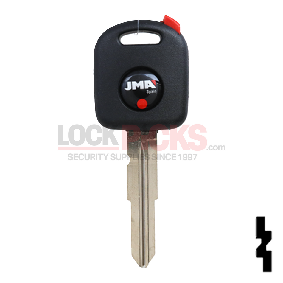 Suzuki (TP00SUZU-8I-P1) Transponder Key Shell -by JMA