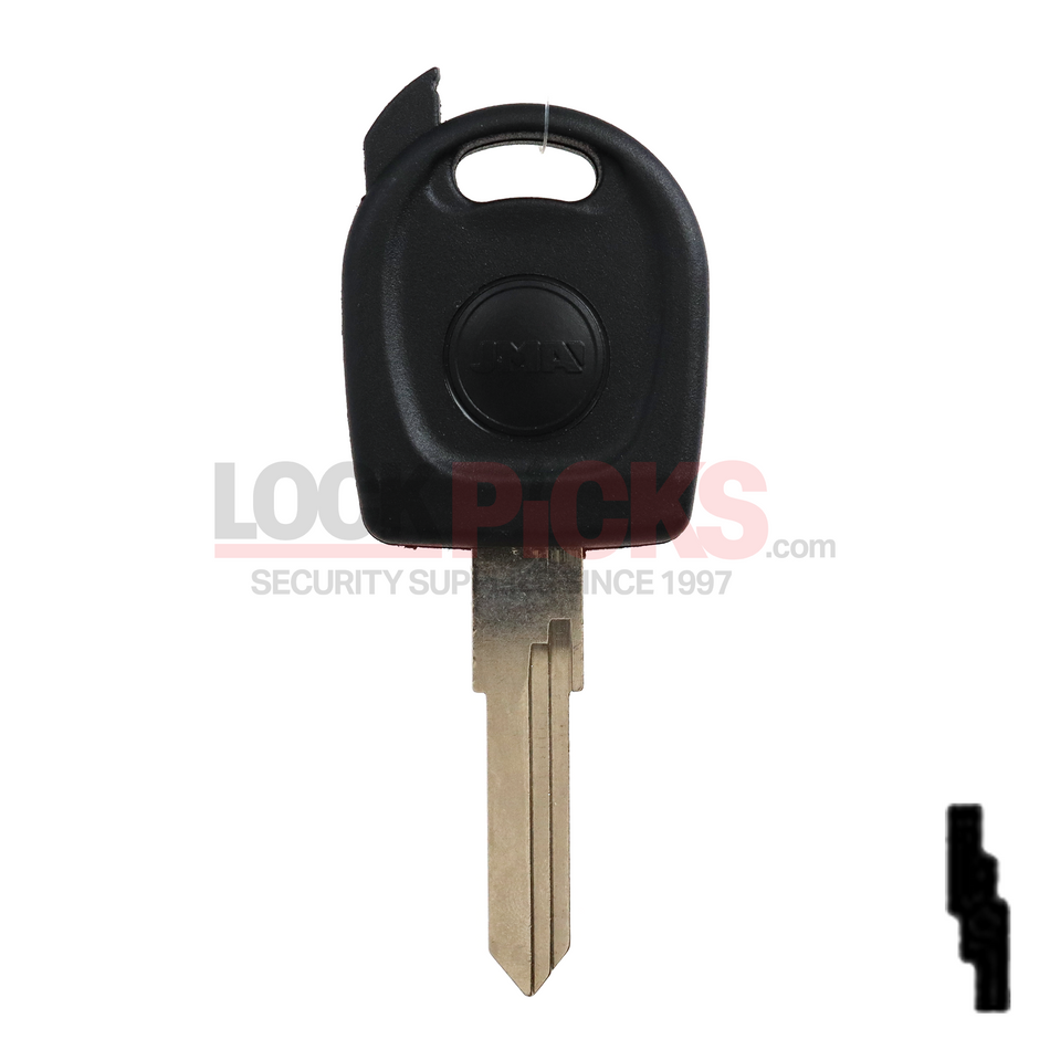 Volkswagen (TP00VO-2-P) Transponder Key Shell -by JMA