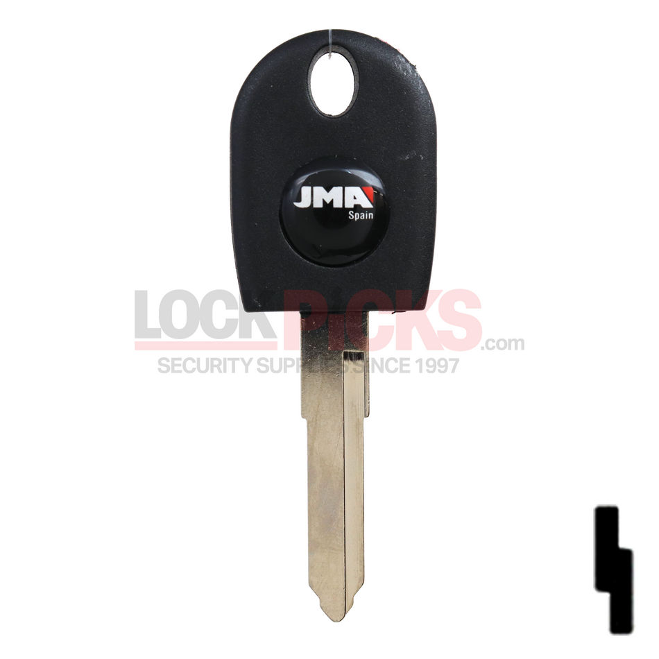 Ducati (KW17T5) RW Cloneable Transponder Key -by JMA