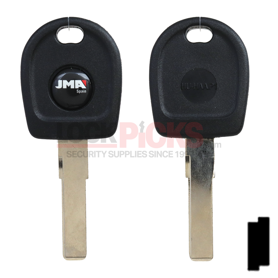 Volkswagen (TP14HU-HAA-P1) Transponder Key -by JMA