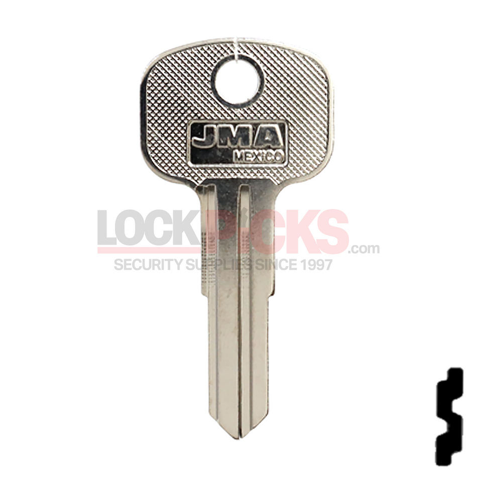 VW Gas Cap (X132) NP Key Blank -by JMA