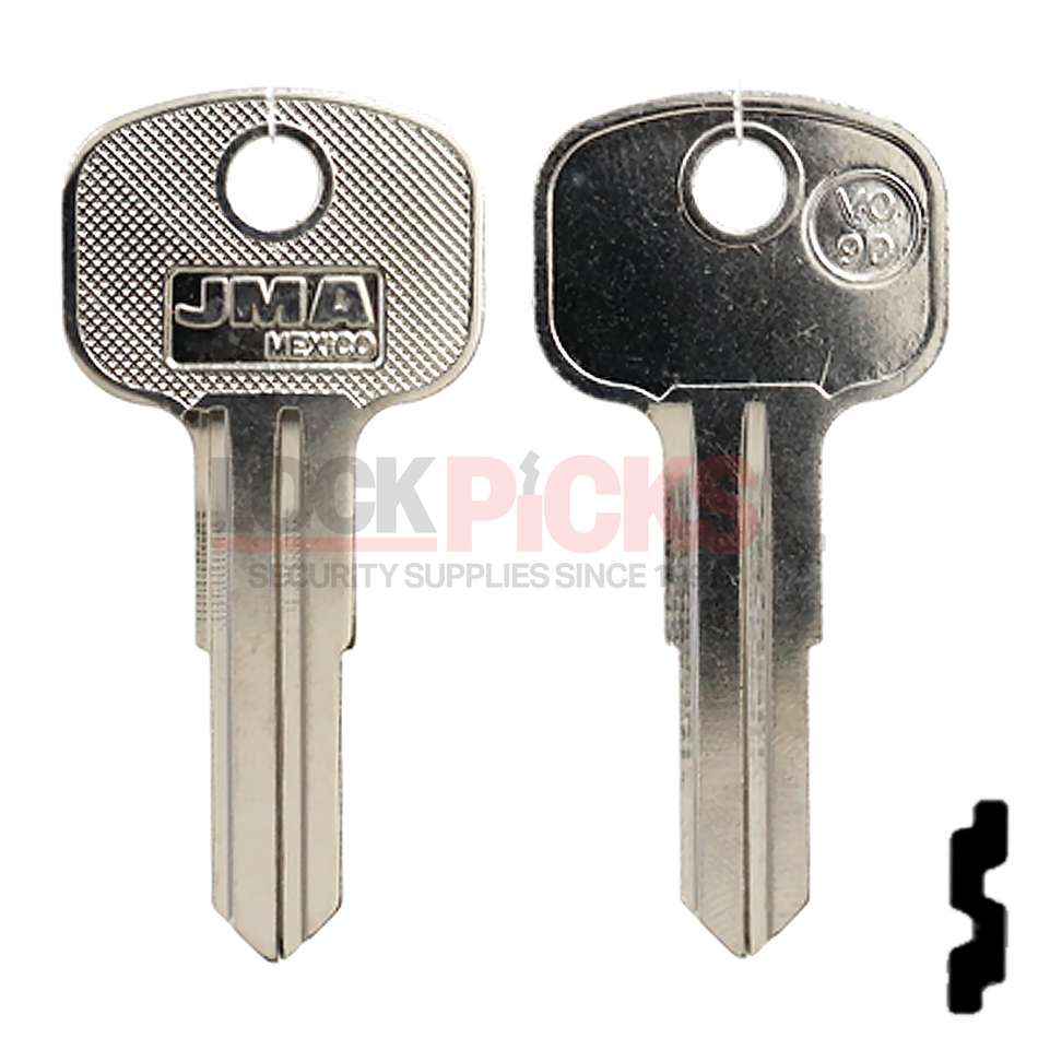 VW Gas Cap (X132) NP Key Blank -by JMA