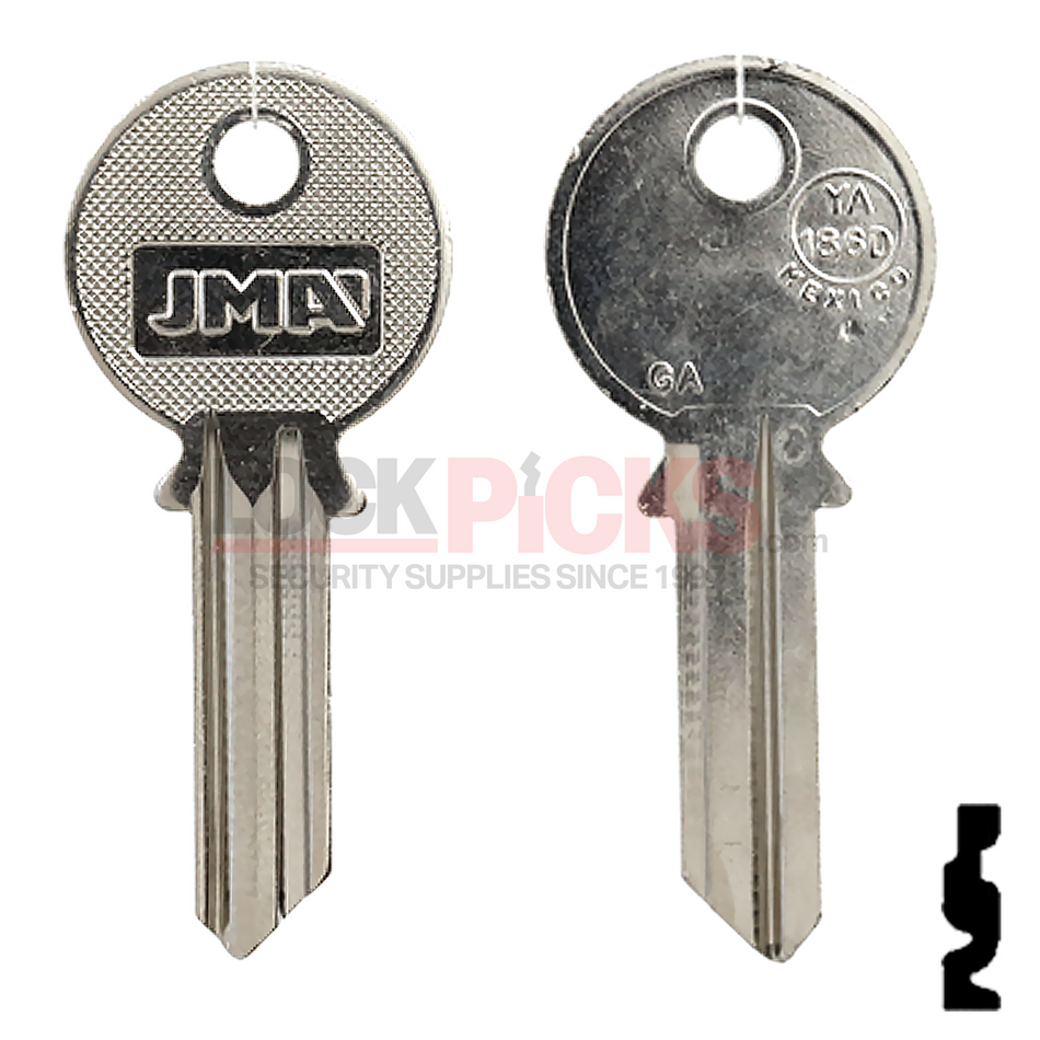 YALE (YA-186D, 999GA) NP