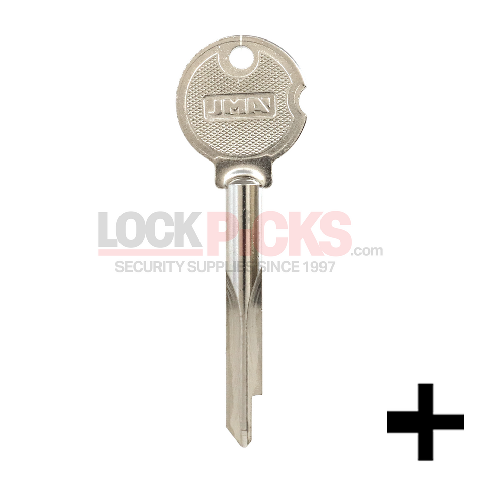 Zeiss Ikon Steel key blank (ZE-1X)