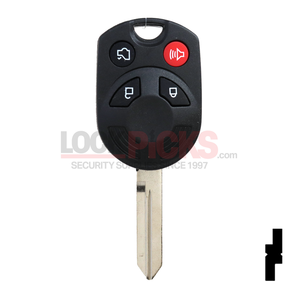 Ford 4-Button Remote Head Key -by Kee-Co