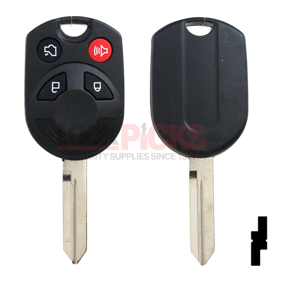 Ford 4-Button Remote Head Key -by Kee-Co