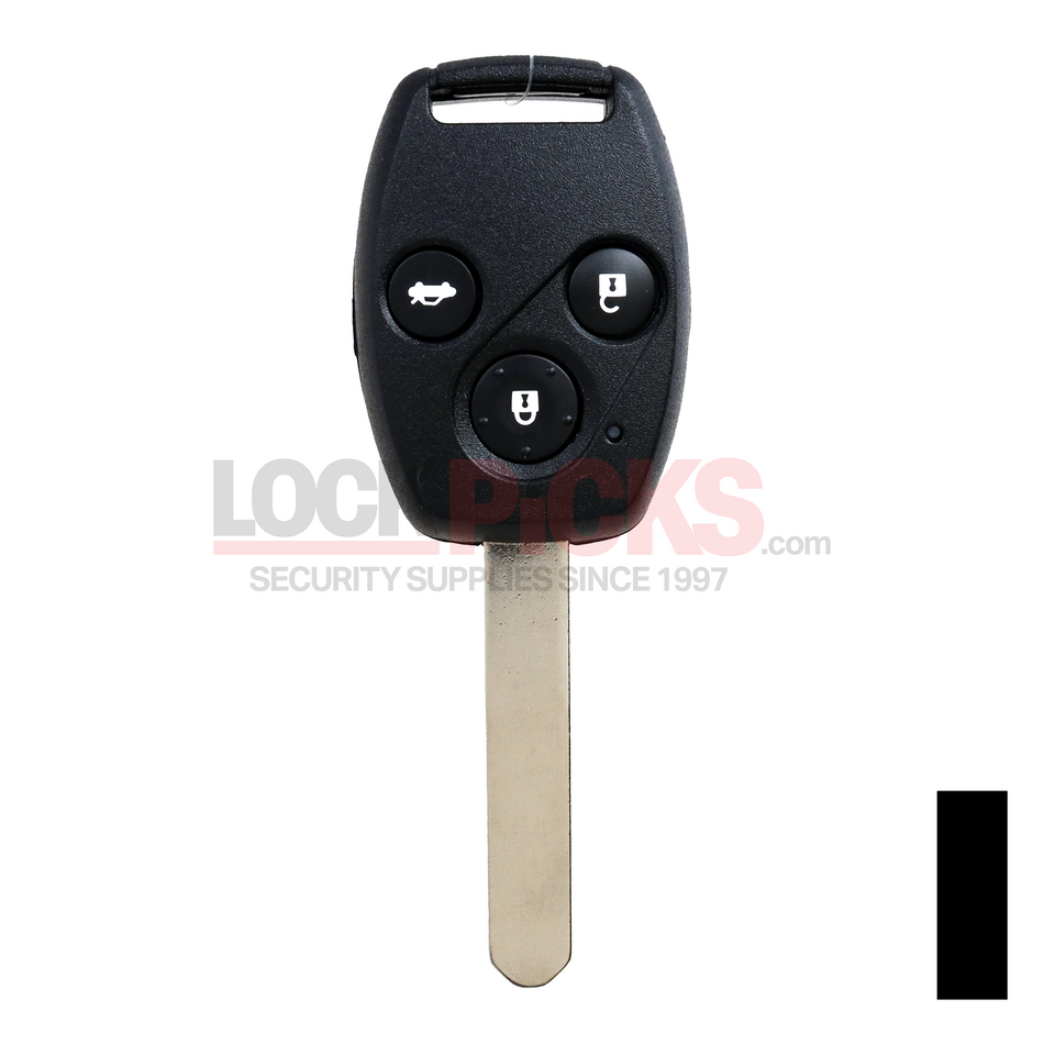 Honda 3-Button Remote Head Key w/ Trunk (FCC ID: OUCG8D-380H-A) 48-Chip 313.8MHz -by Kee-Co