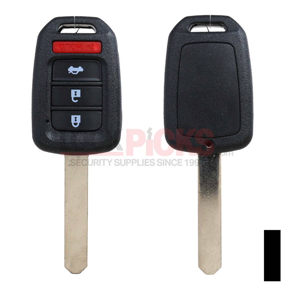Honda 4-Button Remote Head Key w/ Trunk (FCC ID: MLBHLIK6-1T) 313.8MHz -by Kee-Co