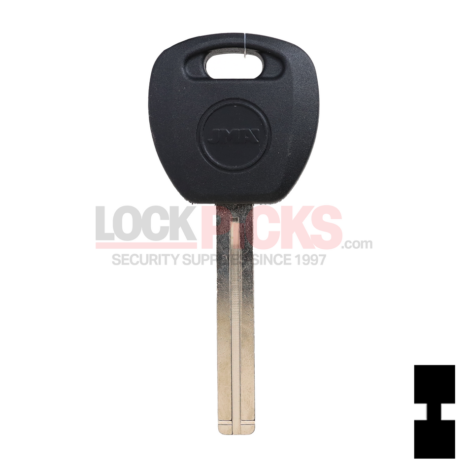 Kia (TPX2KI-9-P, KK7PT) Cloneable Transponder Key -by JMA