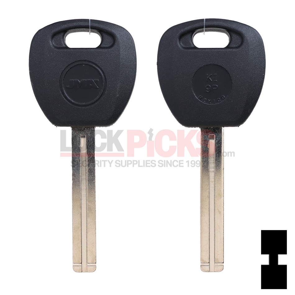 Kia (TPX2KI-9-P, KK7PT) Cloneable Transponder Key -by JMA
