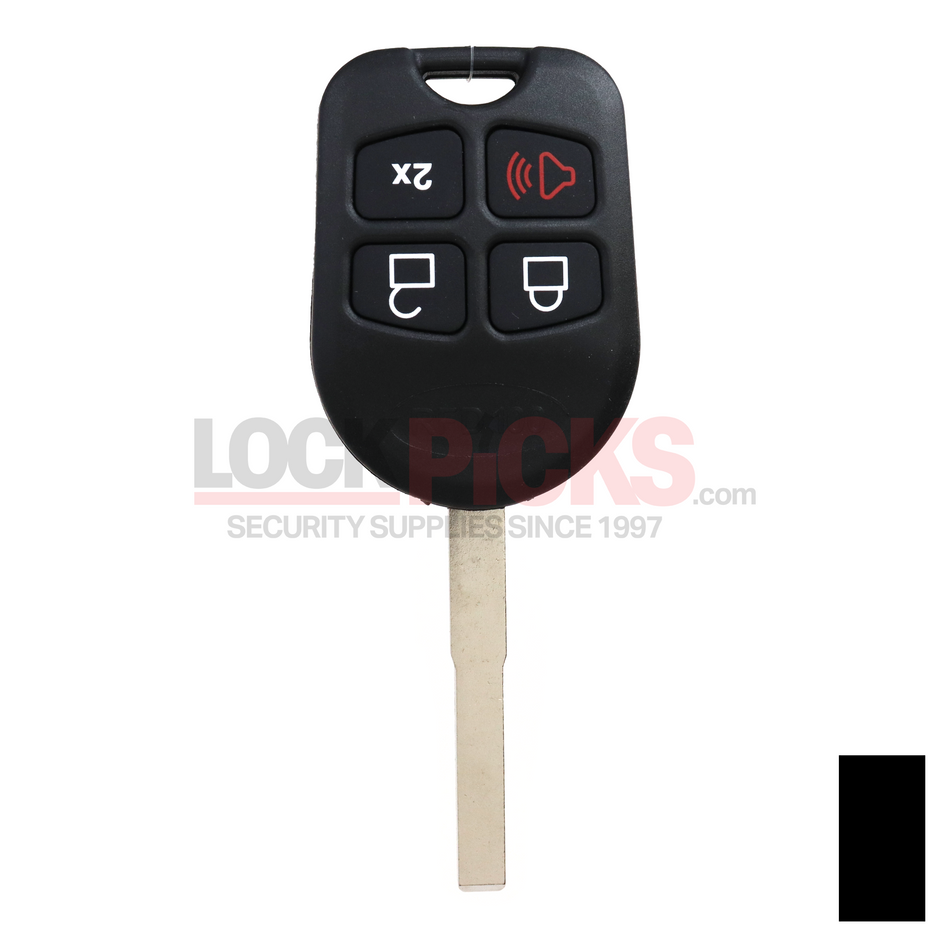 Ford Fusion 4-Button 40-Bit Cloneable Remote Head Key -by Keyline