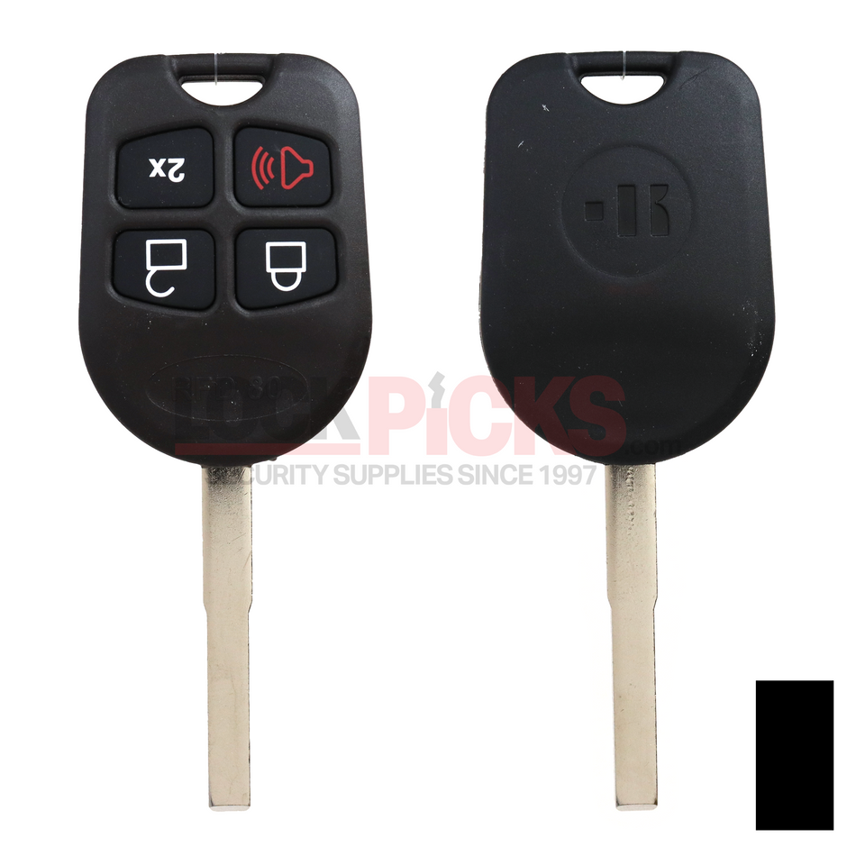 Ford 4-Button 80-Bit High Security Remote Head Key -by Keyline