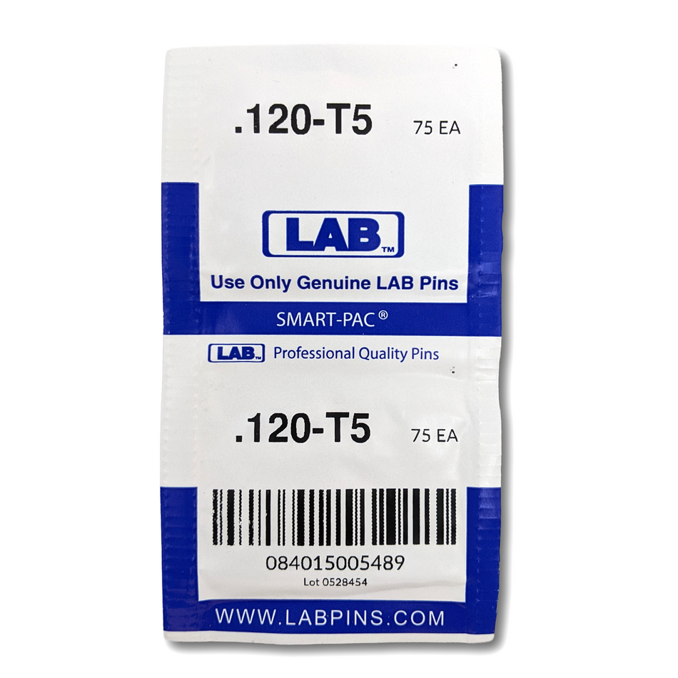 .005 Universal Top Pin (.120) 150qty -by LAB