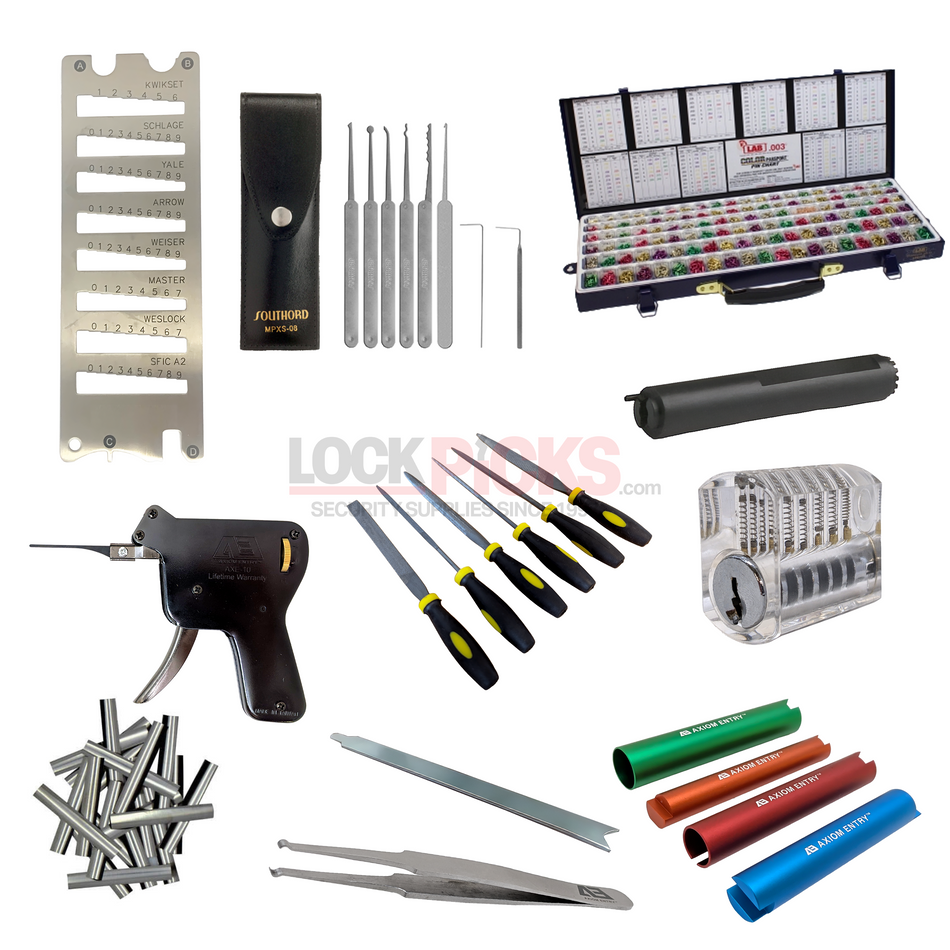 Locksmith Trade Academy Basic Tools Pkg.